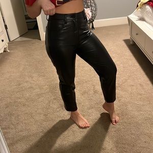 Lather jeans straight leg high rise